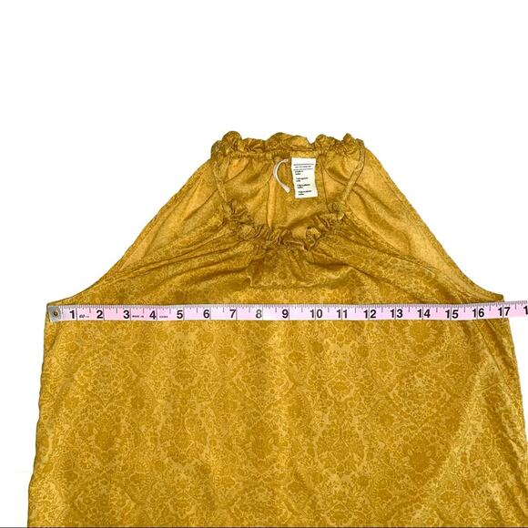 NEW Levi’s Printed Yellow Halter Tank Top Size XS - Picture 8 of 9